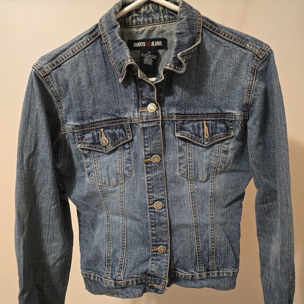 ROOTS JEANS WOMENS  DENIM JACKET